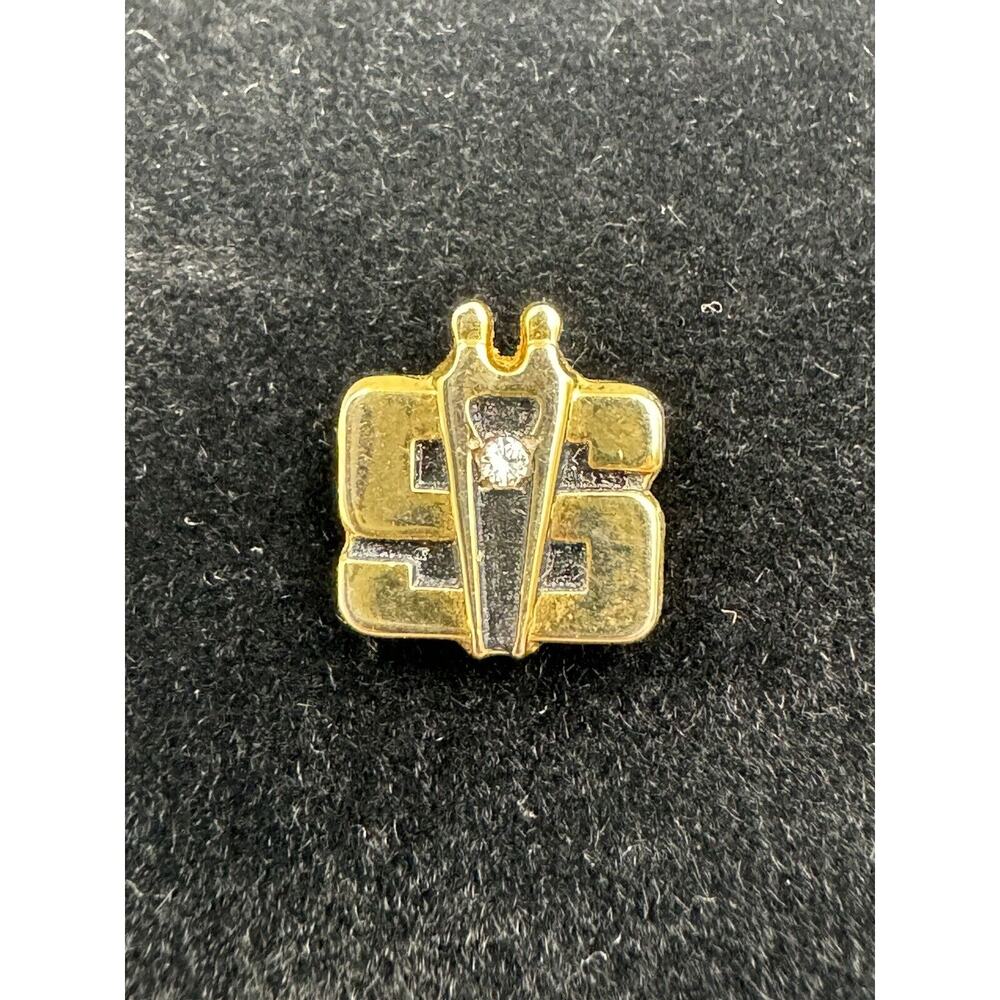 Gold Colored Letter S‎ RARE Lapel Pin